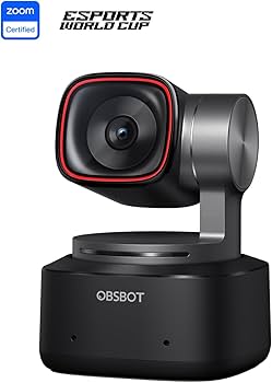 Amazon.com: OBSBOT Tiny 2 Webcam 4K Voice Control PTZ, AI Tracking